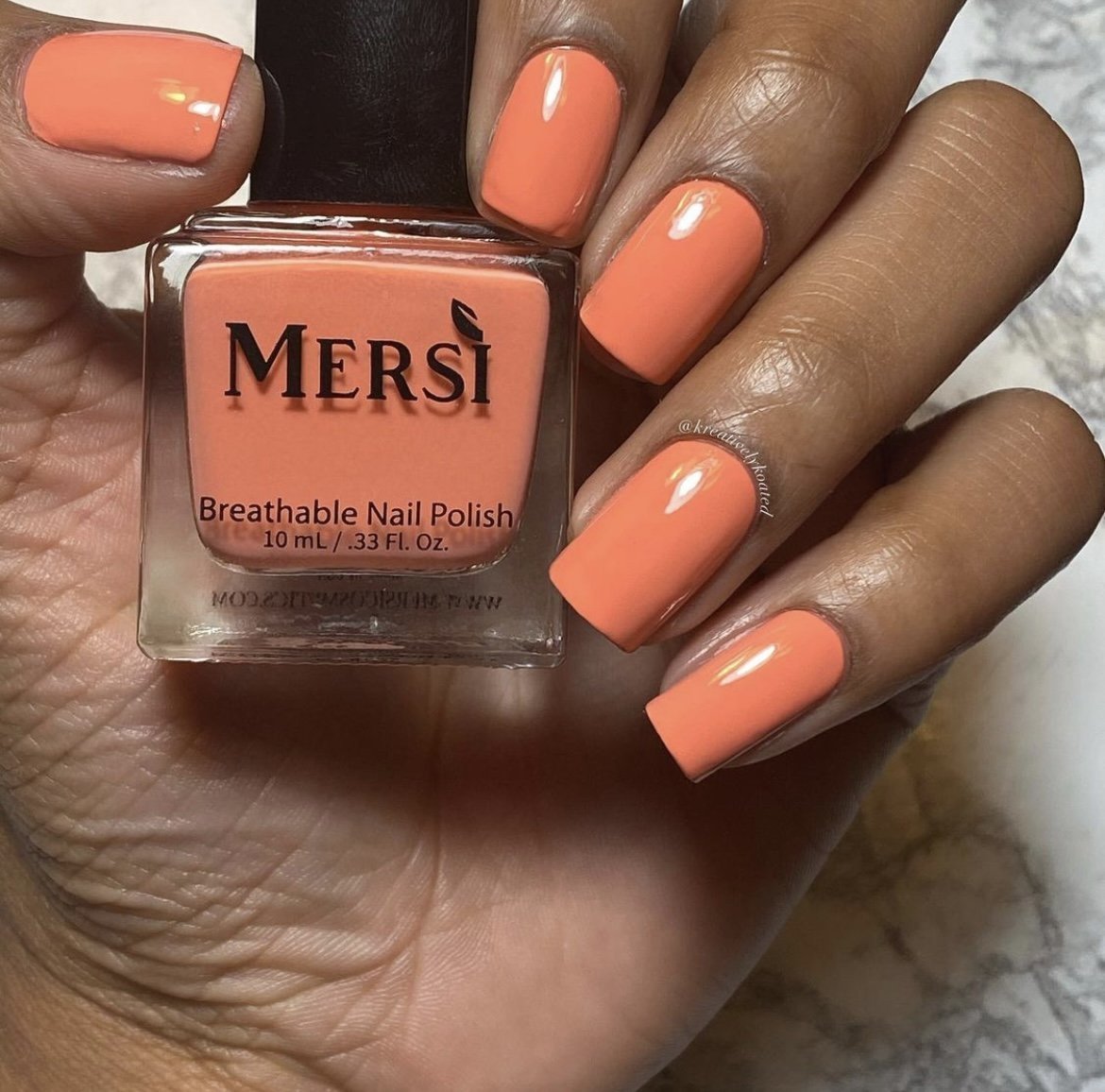 Aruba Breathable Halal Nail Polish 10ML - Mersi Cosmetics