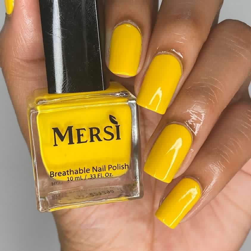 Daffodil Breathable Nail Polish - Mersi Cosmetics