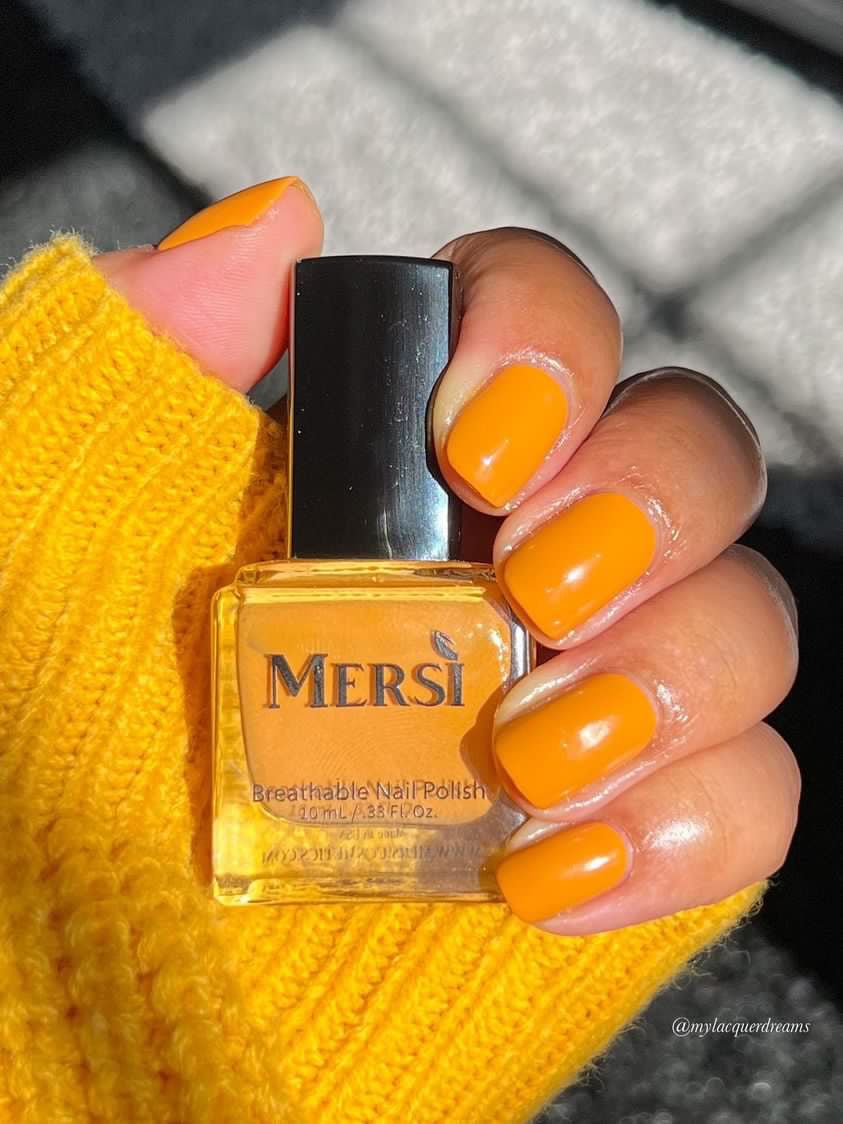 Flaming Lantern Breathable Nail Polish - Mersi Cosmetics