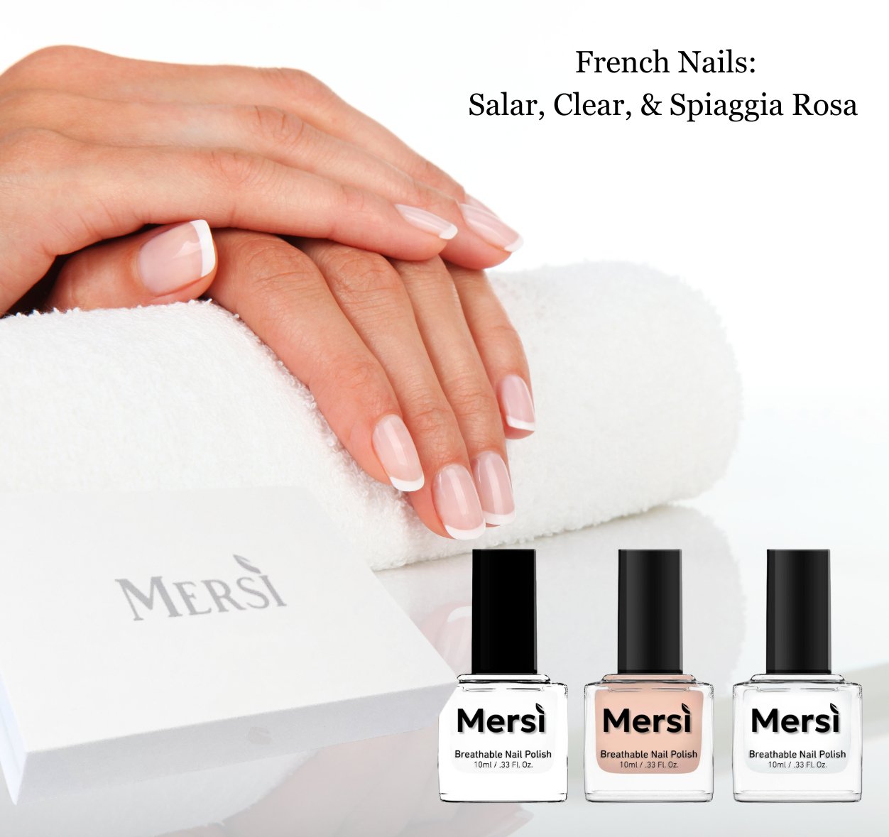 Mersi Halal French Manicure Set - Mersi Cosmetics