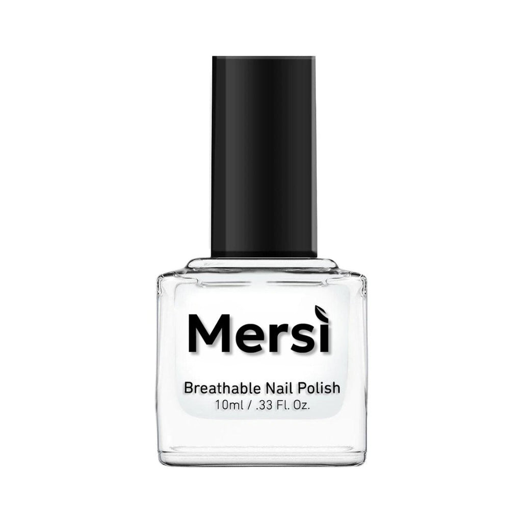 Clear Halal Breathable Top Coat Mersi Cosmetics NVCLEAR Nails