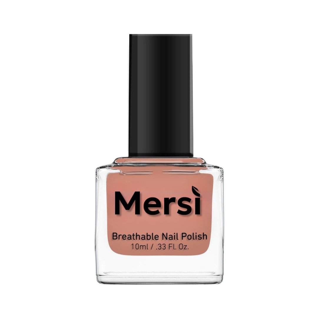 Pink Beach Halal Nail Polish Breathable 10ML - Mersi Cosmetics