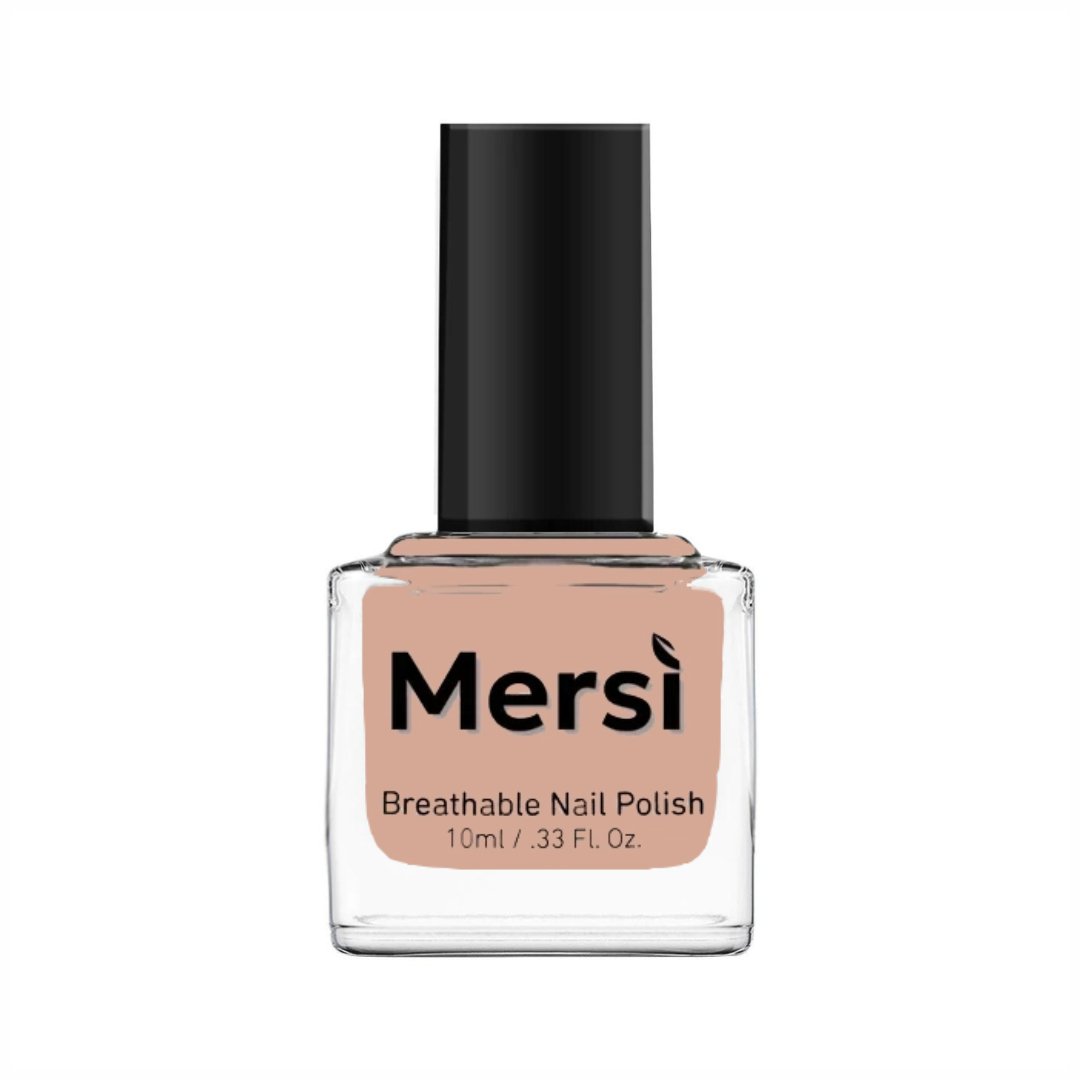 Pink Sand Halal Nail Polish Breathable 10ML - Mersi Cosmetics