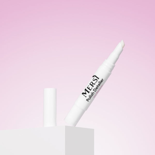 Soy Remover Polish Detailer Pen + Lavender - Mersi Cosmetics